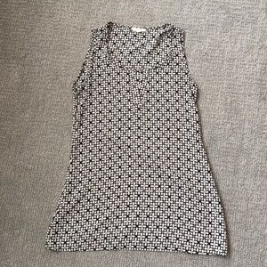 Black and grey blouse